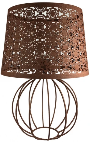 Интерьерная настольная лампа Seven Fires Карвед 39106.04.28.01B