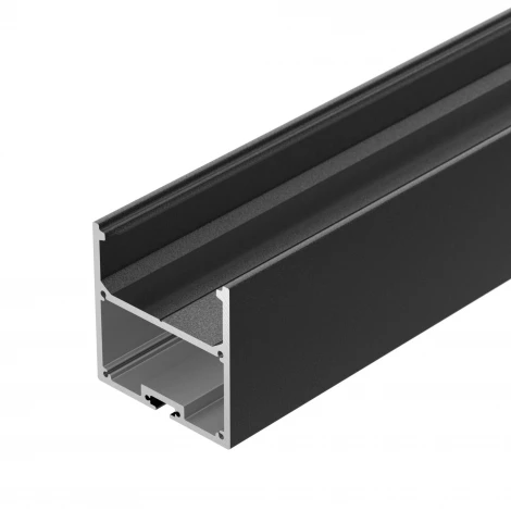 Профиль SL-LINE-5050-3000 BLACK (BY) (Arlight, Алюминий) 064577