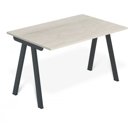 Стол Sheffilton SHT-TU92/TT 120/80 ЛДСП Антрацит/дуб белёный 9920374302