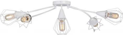 Потолочная люстра на штанге Vitaluce V3037-0/5PL, 5xE27 макс. 40Вт V3037-0/5PL (220V)