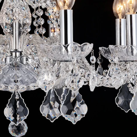 Подвесная люстра ILLUMICO IL2063-8PBC-25 ELITE