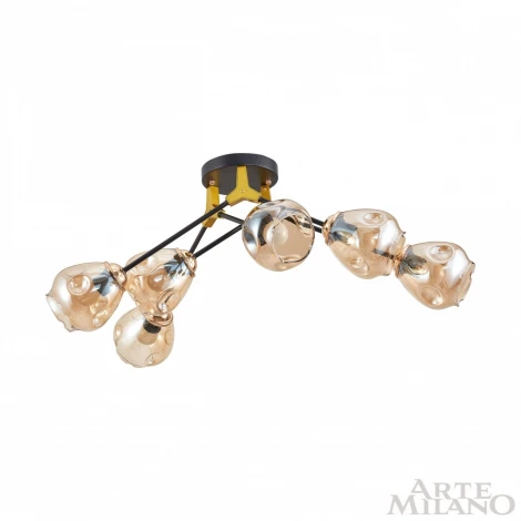 Потолочная люстра на штанге Arte Milano Amalfi 252588/6 Br (220V)