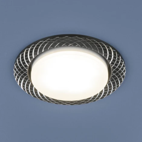 Встраиваемый точечный светильник Elektrostandard 1071 GX53 BK черный