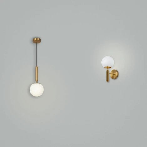 Подвесной светильник Freya Zelda FR5124PL-01BS (220V, на проводе, шар)