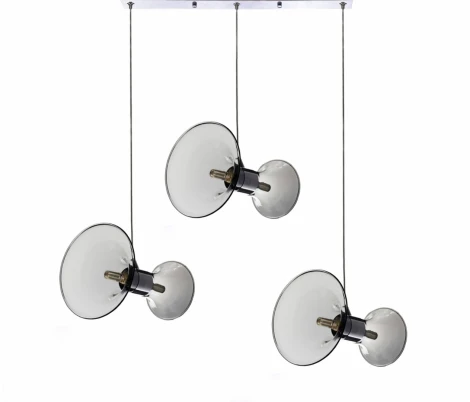 Подвесной светильник Lumina Deco LDP 6819-3 GY (220V, на проводе)