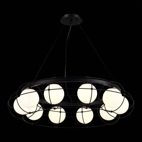 Подвесная люстра Beata SL1189.403.10 ST Luce (220V, на тросе, шарики)