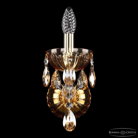 Бра Bohemia 5413 5413B/1/165 G Amber/M-1H K721