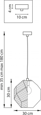 Подвесной светильник Lightstar Fermo 724114 (220V, на проводе)