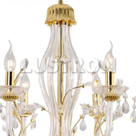 Подвесная люстра Arte Lamp Aligote A8230LM-6GO