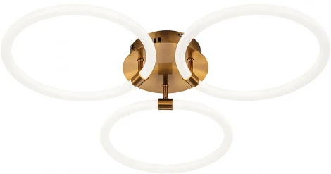 Потолочная люстра Escada Tube 10279/3LED 84Вт металл/акрил, бронза (220V)