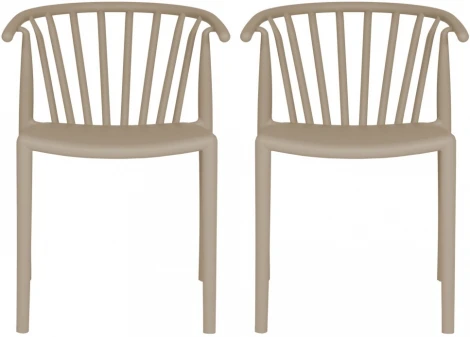 Комплект из 2-х стульев Bradexhome Venice капучино