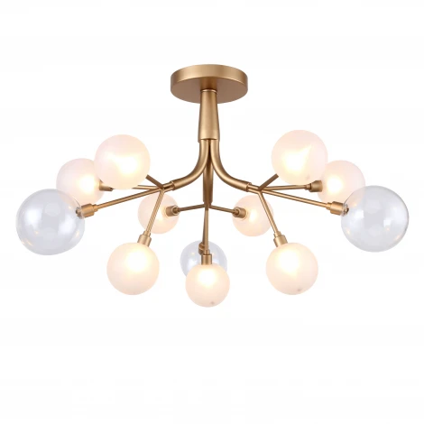 Потолочная люстра Favourite Babylon 2515-9U (220V, шарики, молекулы)