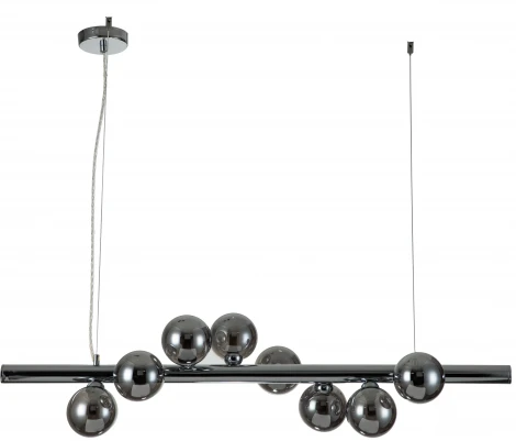 Люстра подвесная Onda V000116 (11006/8P Chrome) (220V, на тросе, шар)