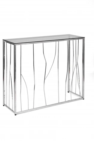 Консольный стол AllConsoles 1021-CS grey серебряный