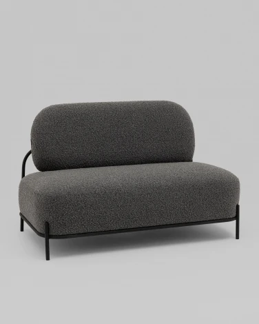 Диван Стоун new ткань букле тёмно-серый Stool Group арт.УТ000039999