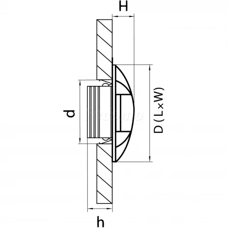 Подсветка для лестниц и ступеней встраиваемая Lightstar Lumina 212273 (LED, 220V)