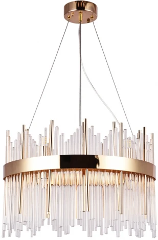 Подвесная люстра Acapulco A1007SP-10GO (220V, на тросе, круглые)