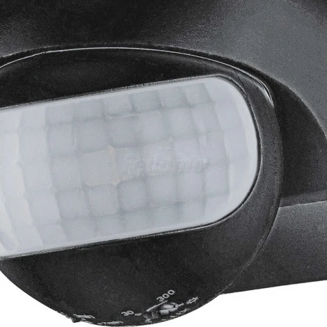 Датчик движения инфракрасный накладной уличный Elektrostandard, черный с белым