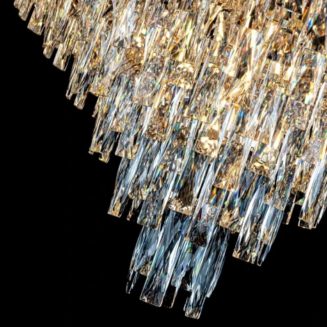 Подвесная люстра хрустальная Modelux MODELUX ML.7555.31 GD