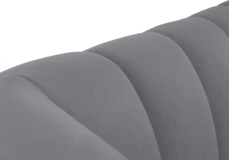 Кровать Queen Agata Lux ОГОГО (арт.636843), (Ткань/Серый)