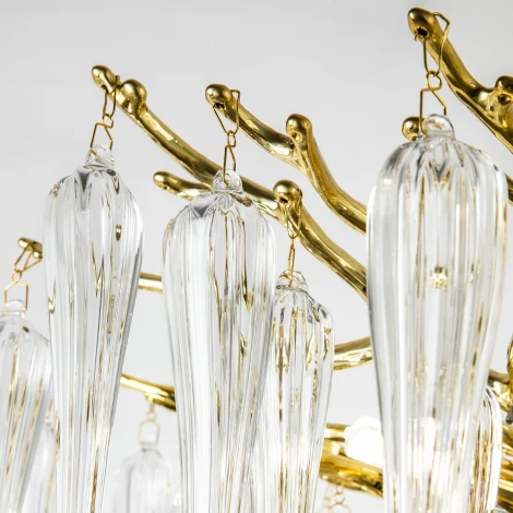 Подвесная люстра хрустальная Modelux MODESTYLE MS.2114.600 GD