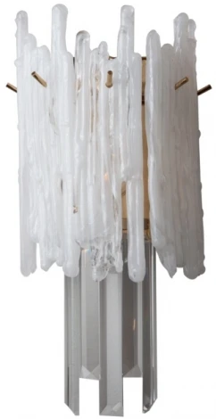 Настенный светильник Glacier L55722.92 (220V, хрусталь)