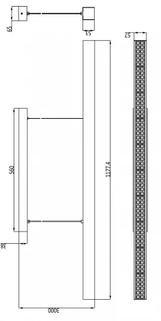 Подвесной светильник Deko-Light Profession Down 620111 (LED, на тросе)