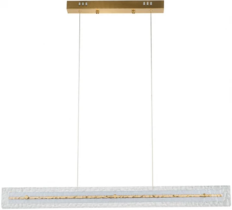 Подвесной светильник с таймером 14018/1PL Brass Indigo Dualita V000088L (LED, 220V, пульт управления, на проводе)