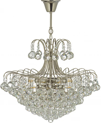 Подвесная люстра Arti Lampadari Alanno E 1.5.60.100 N (220V, хрусталь, на цепи)