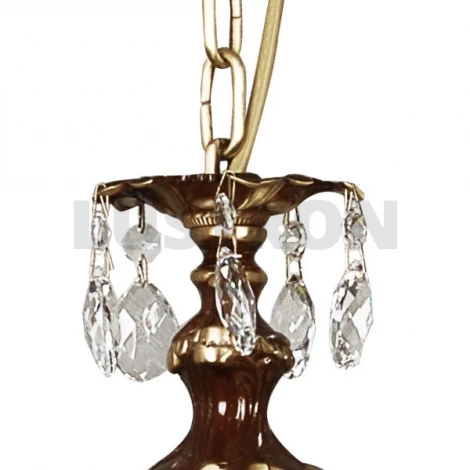 Подвесная люстра N-Light 305 305-05-52 краповый+бронза