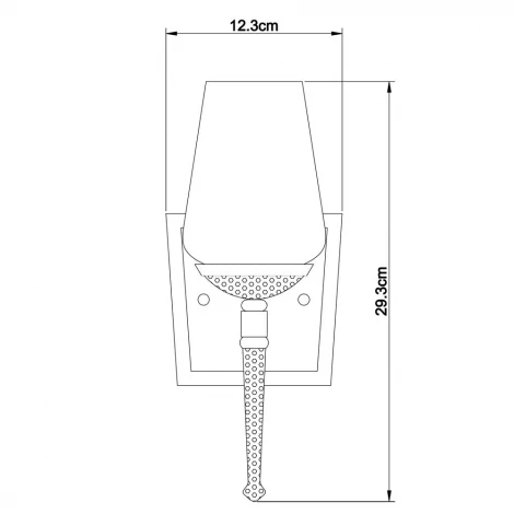 Бра Arte Lamp Stefan A1722AP-1BA