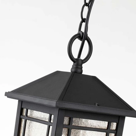 Подвесной светильник уличный Quoizel Cedar Point QZ-CEDAR-POINT8-M-BK