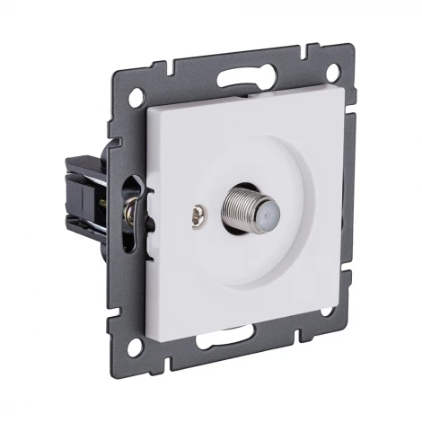 Розетка спутниковая SAT белый матовый Kollinger REA-020WM для Aspekt, Eleganz, Reflex