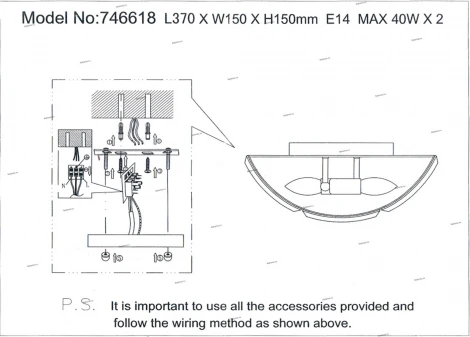 Настенный светильник Lightstar Amerigo 746618 (220V)