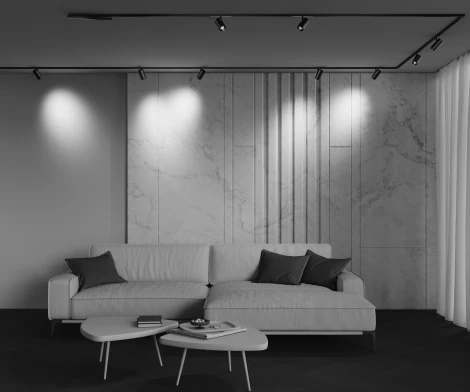 Трековый светильник низковольтный светодиодный 48V 12W 3000К Maytoni Technical Focus Zoom TR244-12W4K-B