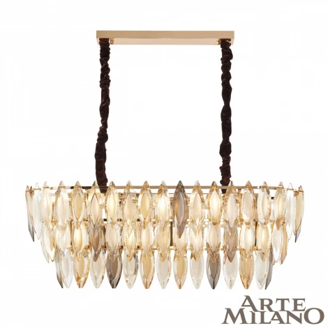 Подвесная люстра Arte Milano 99486.W900.L350.H380.E14.12 G (220V, на цепи)