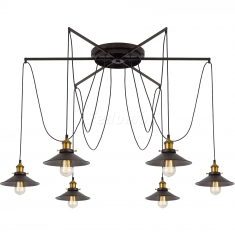 Подвесной светильник Citilux Эдисон CL451261 (220V, на проводе, паук)