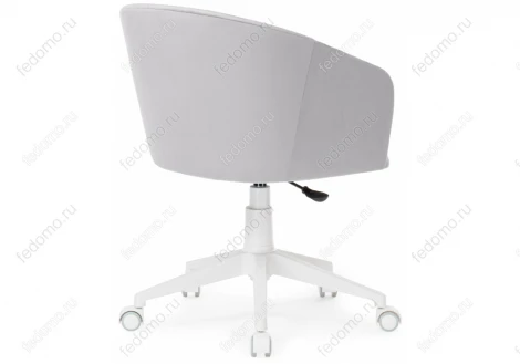 Компьютерное кресло Woodville Тибо confetti silver серый / белый 464215