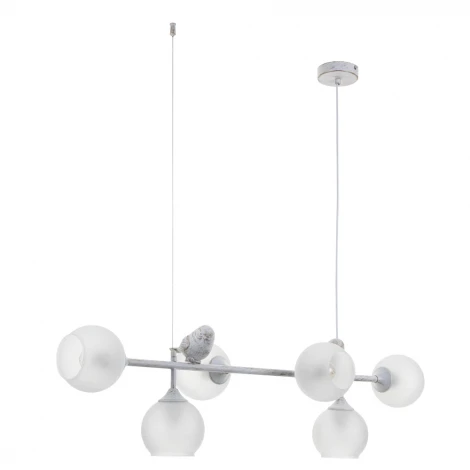 Подвесной светильник Arte Lamp Gemelli A2150SP-6WG (220V, на тросе, шарики, птички)