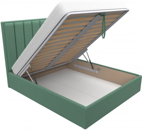 Кровать интерьерная Афродита 160 Лига Диванов (Рогожка) арт.123584