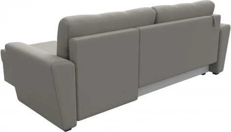 Диван угловой Амстердам Лайт правый угол (Бежевый/Рогожка) Лига Диванов арт.121167