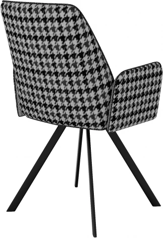 Стул DikLine 293 поворотный SB5/A3 серый, ножки черные арт.00-00075739