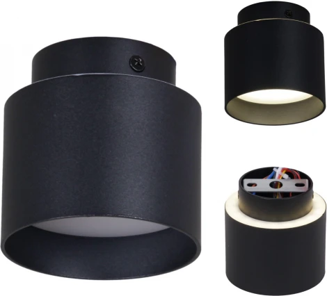 Точечный светильник Reluce 53006-9.5-001IL GX53+LED3W BK (220V)