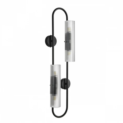 Бра Lumion Toronto 6561/4W SUSPENTIONI LN26 черный/прозрачный, металл/стекло G9 4*20W 220V