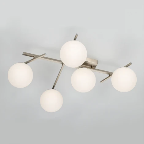 Потолочная люстра на штанге Citilux Dorsy CL223151 (регулировка яркости, LED, 220V, пульт управления, шарики)