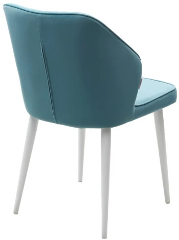 Стул SEATTLE 505-48 Мята, без пальчиковый"/ белый каркас М-City"