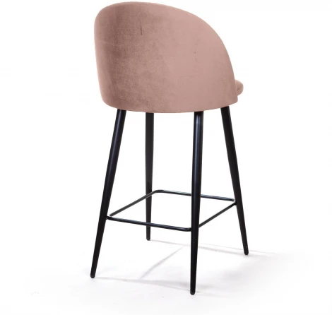 Стул полубарный Top Concept Thomas, бархат бежевый 5