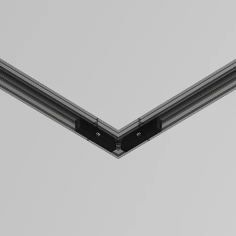 Коннектор питания угловой 3см Maytoni Accessories for tracks Levity TRA184CPC-1B-3 (24V)