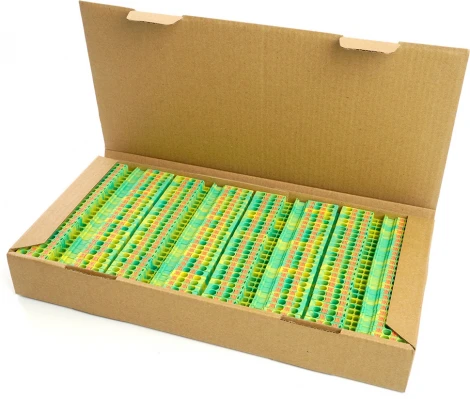 Зажим пружинный 4-х проводной проходной Stekker 49261