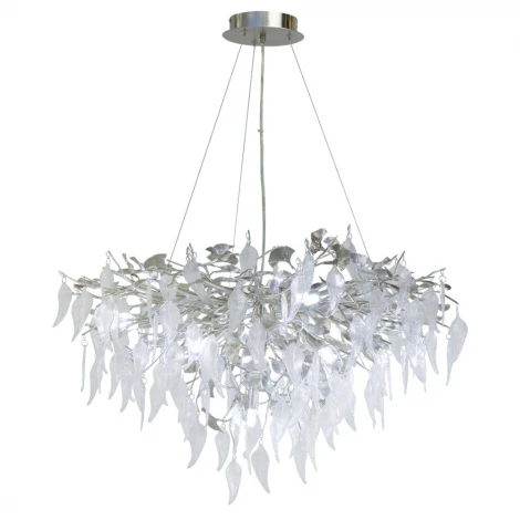 Подвесная люстра AM Group WOODSTAR WOODSTAR D800 SN (220V, на тросе, листья)